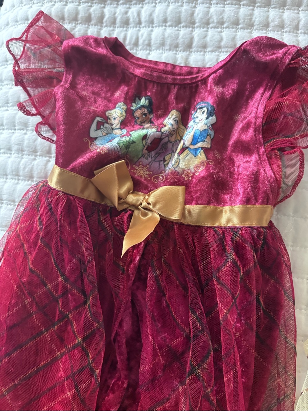 Set of Disney Princess Pajama Dresses Size 3T - Picture 7 of 7